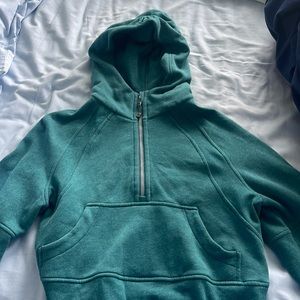 Lululemon scuba hoodie size xs/s, color teal.